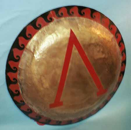 The Greek Aspis, a form of infantry shield