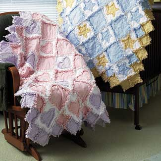 Flannel baby rag quilts$65 without batting/ with batting $85