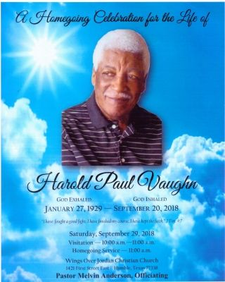 Harold Paul Vaughn