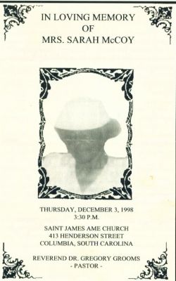 Sarah Mcoy (Harrison )