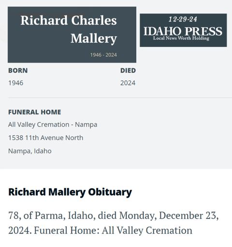 Richard Clark Mallery