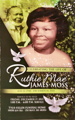 Ruthie M. Moss (James)