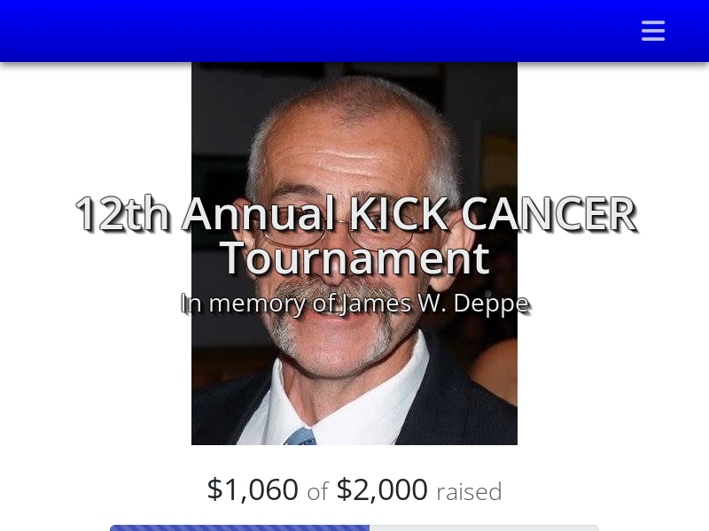 12th Annual KICK CANCER Tournament