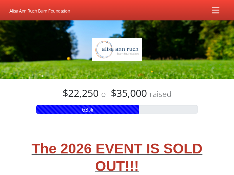 44th Alisa Ann Ruch Burn Foundation So Ca Golf