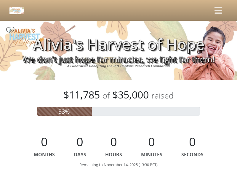 Alivia's Harvest of Hope