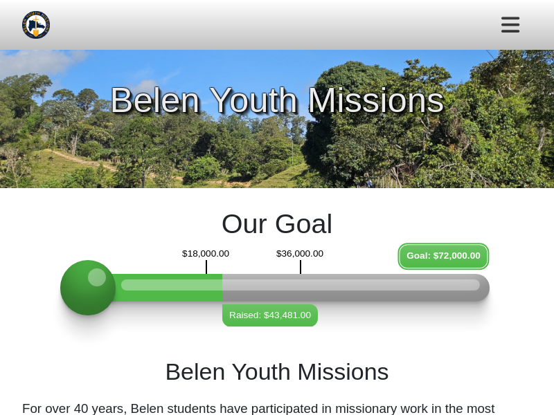 Belen Youth Missions