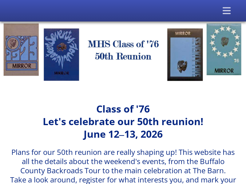 MHS Class of '76 - 50th Reunion