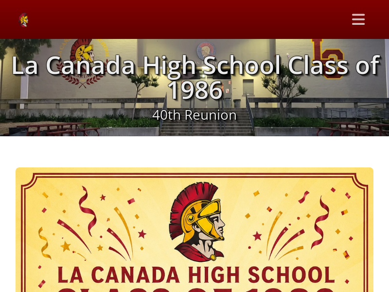 La Canada High School Class of 1986